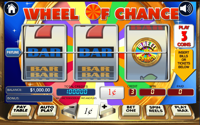 Wheel of Chance - WGS Technology